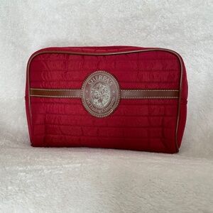 Sherpa’s Pet Trading Company bag.  Trolley Strap for easy travel. Rich Red